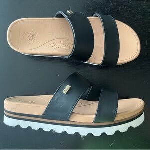 Only worn once Reef sandals